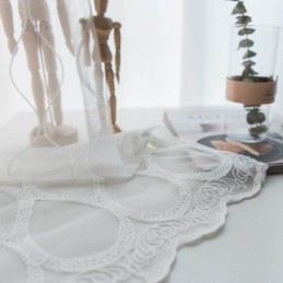 Modern Simple Sheer Curtain Made to Measure Curtain Geometry Jacquard Living Room Study Fabric