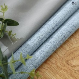 Modern Simple Curtain Made to Measure Curtain Solid Waterproof Living Room Office Blackout Fabric