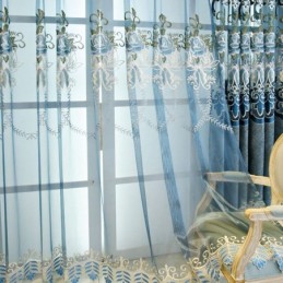 Modern Floral Curtain Made...