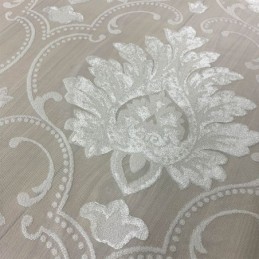 Modern Floral Sheer Curtain Made to Measure Curtain Panel For Living Room Bedroom