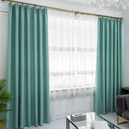Nordic Plain Curtain Made...