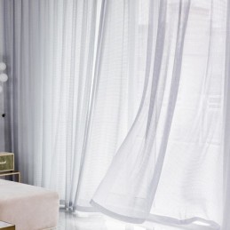 Light Filtering Curtains Waffle Weave Textured Window Treatment For Living Room