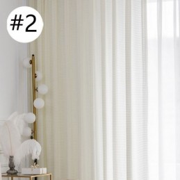 Light Filtering Curtains Waffle Weave Textured Window Treatment For Living Room