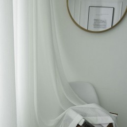 Luxury White Tulle Curtain...