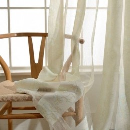 Simple Rural Sheer Curtain...