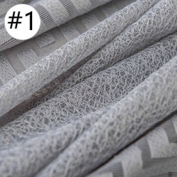 Geometry Sheer Curtains For Living Room Bedroom