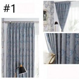 Luxury Jacquard Curtains Blackout Window For Living Room Bedroom