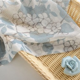 Printed Flower Curtains Tulle Sheer For Living Room Bedroom