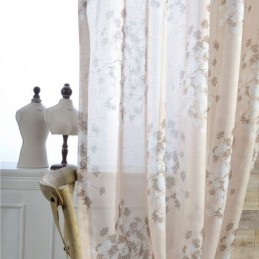 Dandelion Tulle Window Screen Curtain Made to Measure Curtain For Living Room Study