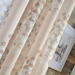Dandelion Tulle Window Screen Curtain Made to Measure Curtain For Living Room Study