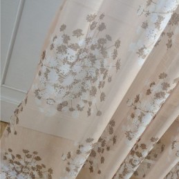 Dandelion Tulle Window Screen Curtain Made to Measure Curtain For Living Room Study