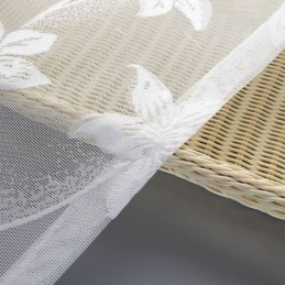 Floral Tulle Curtains Delicate Screens Drapes For Bedroom Living Room