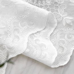 Breathable Sheer Curtain Made to Measure Curtain European Decorative Tulle Voile For Living Room