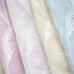 Decorative Window Screens Embroidered Tulle Curtains For Living Room