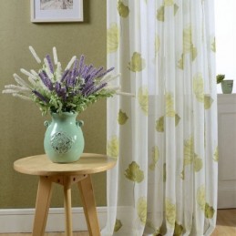 Elegant Lotus Voile Curtain...