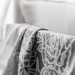 Modern Floral Design Curtain Made to Measure Curtain Tulle Window Sheer For Living Room Bedroom