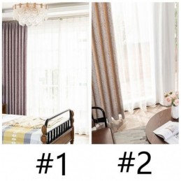 Modern Curtain Made to Measure Curtain Blackout Jacquard For Living Room