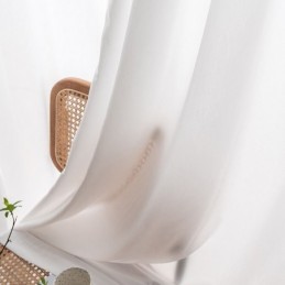 Modern Window Screen Stripe Embossing Drapes For Bedroom Made to Measure Curtain