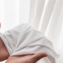 Modern Window Screen Stripe Embossing Drapes For Bedroom Made to Measure Curtain