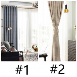 Luxury Geometric Curtain Made to Measure Curtain Jacquard Blackout Curtains For Living Room Bedroom