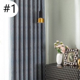 Luxury Geometric Curtain Made to Measure Curtain Jacquard Blackout Curtains For Living Room Bedroom