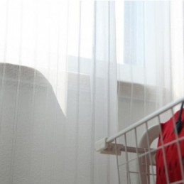 Modern Embroidered Sheer Voile Curtains Nordic Tulle Curtain Made to Measure Curtain For Living Room