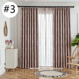 Blackout Curtain Made to Measure Curtain American Style Plant Printed