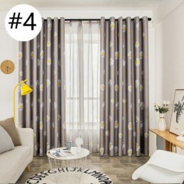 Blackout Curtain Made to Measure Curtain American Flower Printed