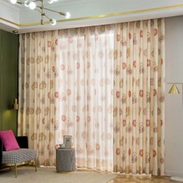 Cotton Linen Curtain Made...