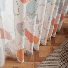 Curtainsnordic Styleoval Printed Curtains