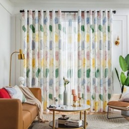 Curtainsnordic Styleoval Printed Curtains