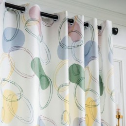 Curtainsnordic Styleoval Printed Curtains