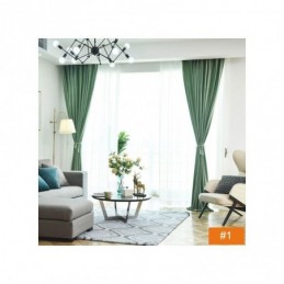 Semi Blackout Dutch Velvet Custom Curtains Japanese Style