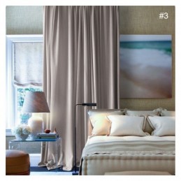 Semi Blackout Dutch Velvet Custom Curtains Japanese Style