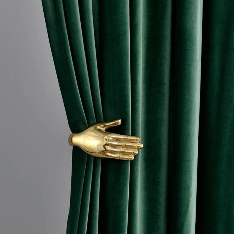 Max Blackout Curtain Made to Measure Curtain Velvet Imitation Dark Solid Color Bedroom