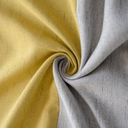 Double Colors Splicing Curtain Made to Measure Curtain Modern Simple Semi Blackout Living Room Bedroom Fabric