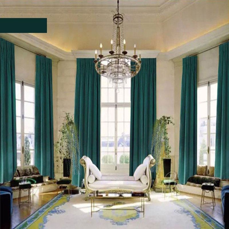 Large Window Velvet Made to Measure Curtain Made to Measure Curtain Panel Multi Colors of Selection One