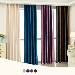 Large Window Velvet Made to Measure Curtain Made to Measure Curtain Panel Multi Colors of Selection One