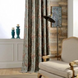 Classical Max Blackout Curtain Made to Measure Curtain Emboss Simulation Jacquard Bedroom