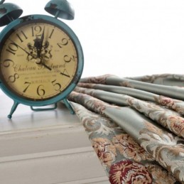 Classical Max Blackout Curtain Made to Measure Curtain Emboss Simulation Jacquard Bedroom