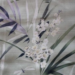 Green Bamboo Curtain Made to Measure Curtain Modern Printing Semi Blackout Living Room Bedroom Kid's