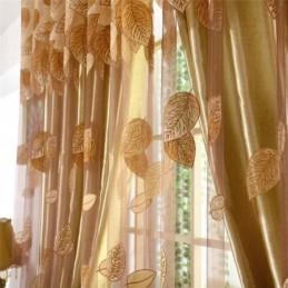 Modern Sheer Curtain Made to Measure Curtain Minimalist Jacquard Living Room