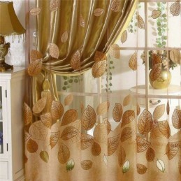 Modern Sheer Curtain Made to Measure Curtain Minimalist Jacquard Living Room