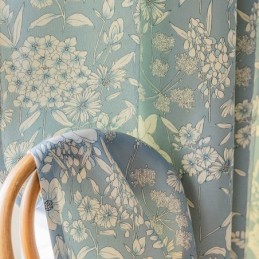 American Style Curtains Floral Print