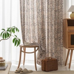American Printed Curtain...