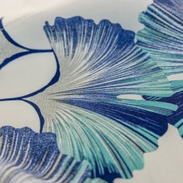 Curtain Made to Measure Curtain Nordic Style Leaf Printed