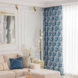 Chenille Printed Curtains...