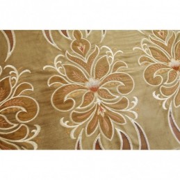 Chenille Embroidery Curtain Made to Measure Curtain Semi Blackout European Flower For Living Room Bedroom