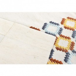 Cotton Linen Blackout Curtain Made to Measure Curtain Nordic Geometric Embroidered For Living Room Bedroom