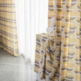 Printeded Curtain Made to Measure Curtain Nordic Style Cotton